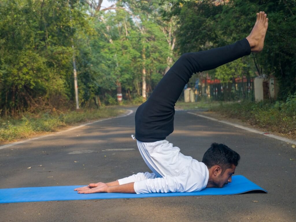 Photo Yoga session